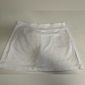 White Golf Skort Skirt PGA Pro Tour Size Large